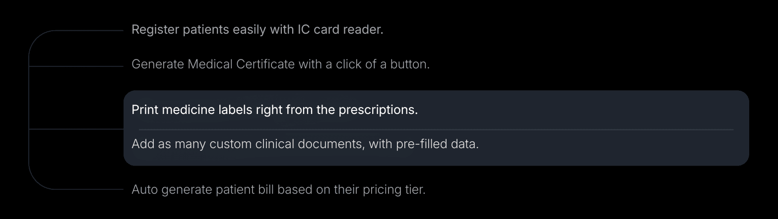 Operational Automation interface